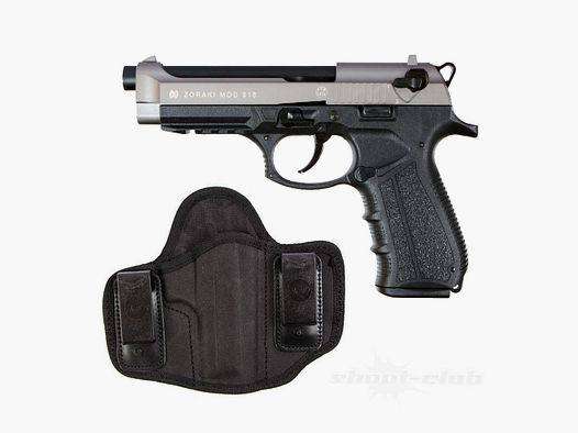 Zoraki 918-P Schreckschusspistole Titan 9mm PAK Holster Set