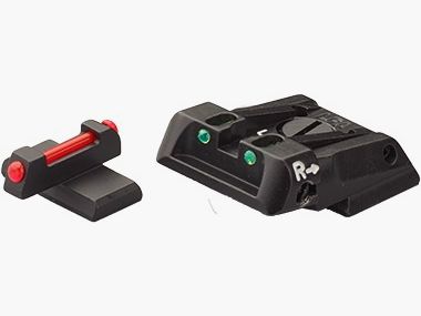 LPA Sights hausse pour H&K P30, SFP9, HK45 HK P30/ SFP9/ HK45| Fiber (tous)| réglable| acier| noir