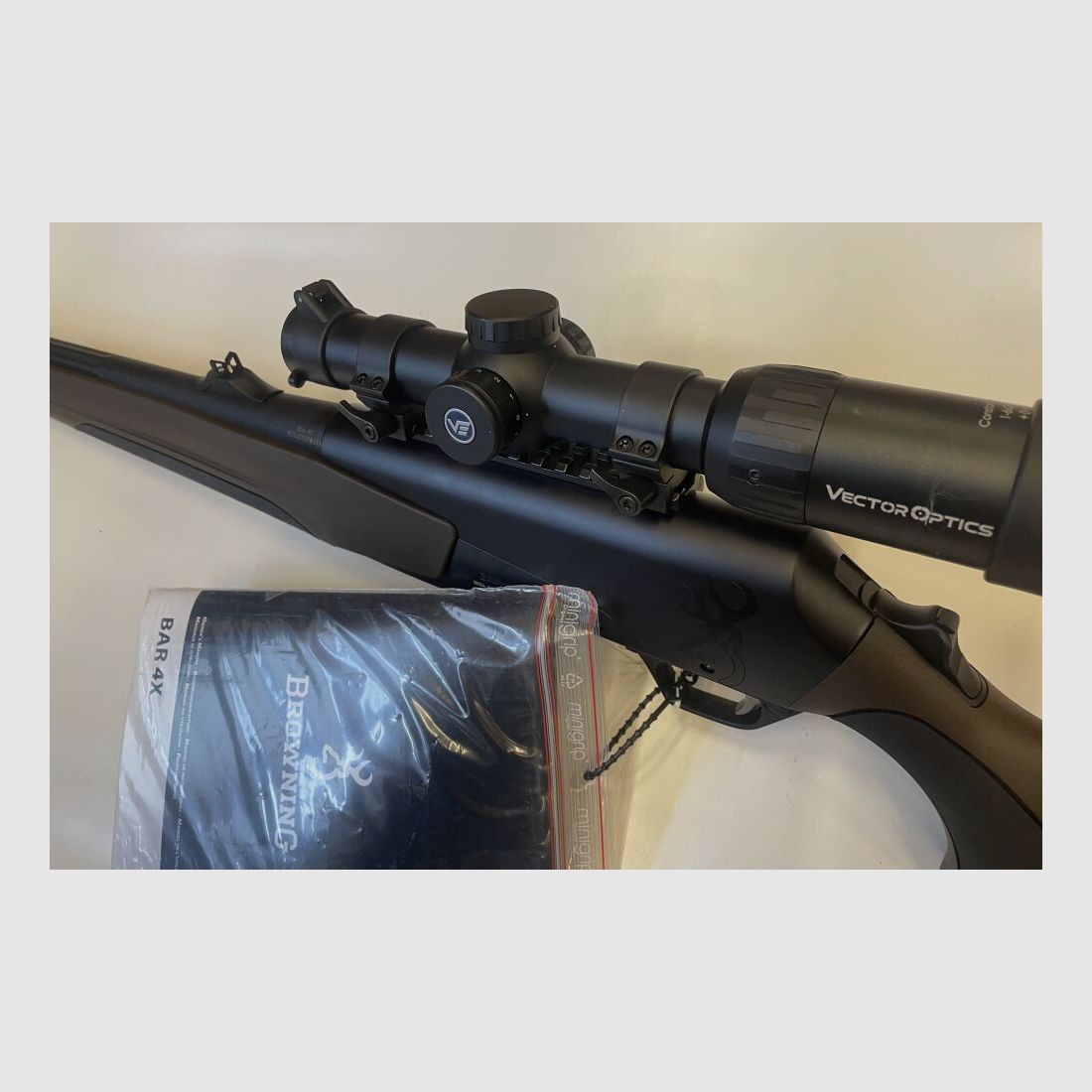 Browning BAR 4x, ottica 1-4x24