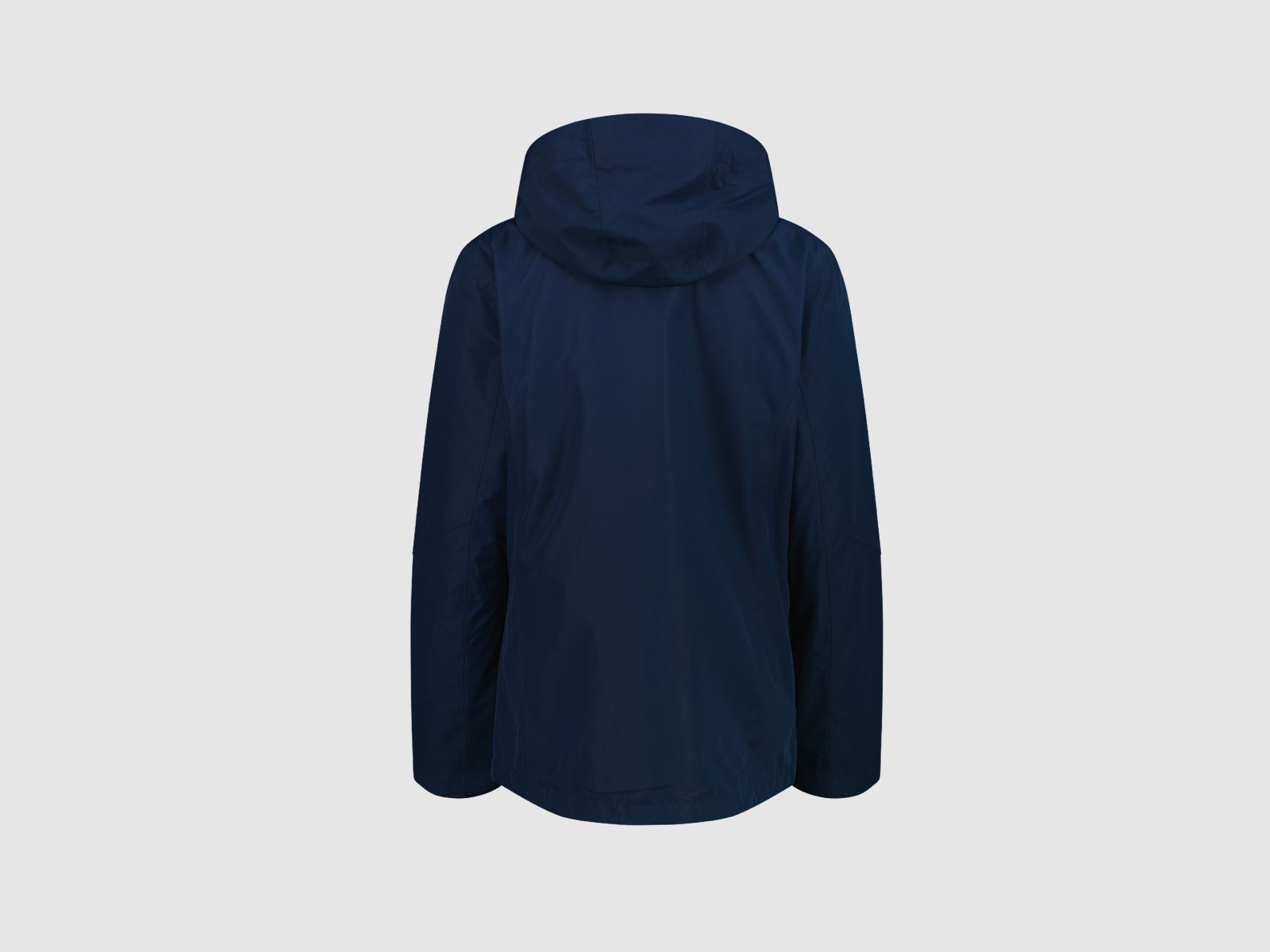CMP Multifunktionale Damenjacke 3in1 t mit Kapuze Blau