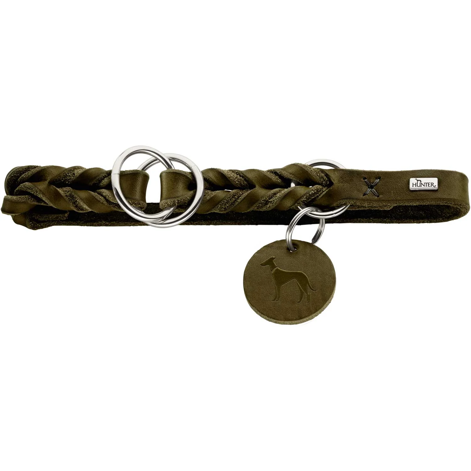 Hunter Collare da Dressage Solid Education in Oliva, immagine 2 di 6