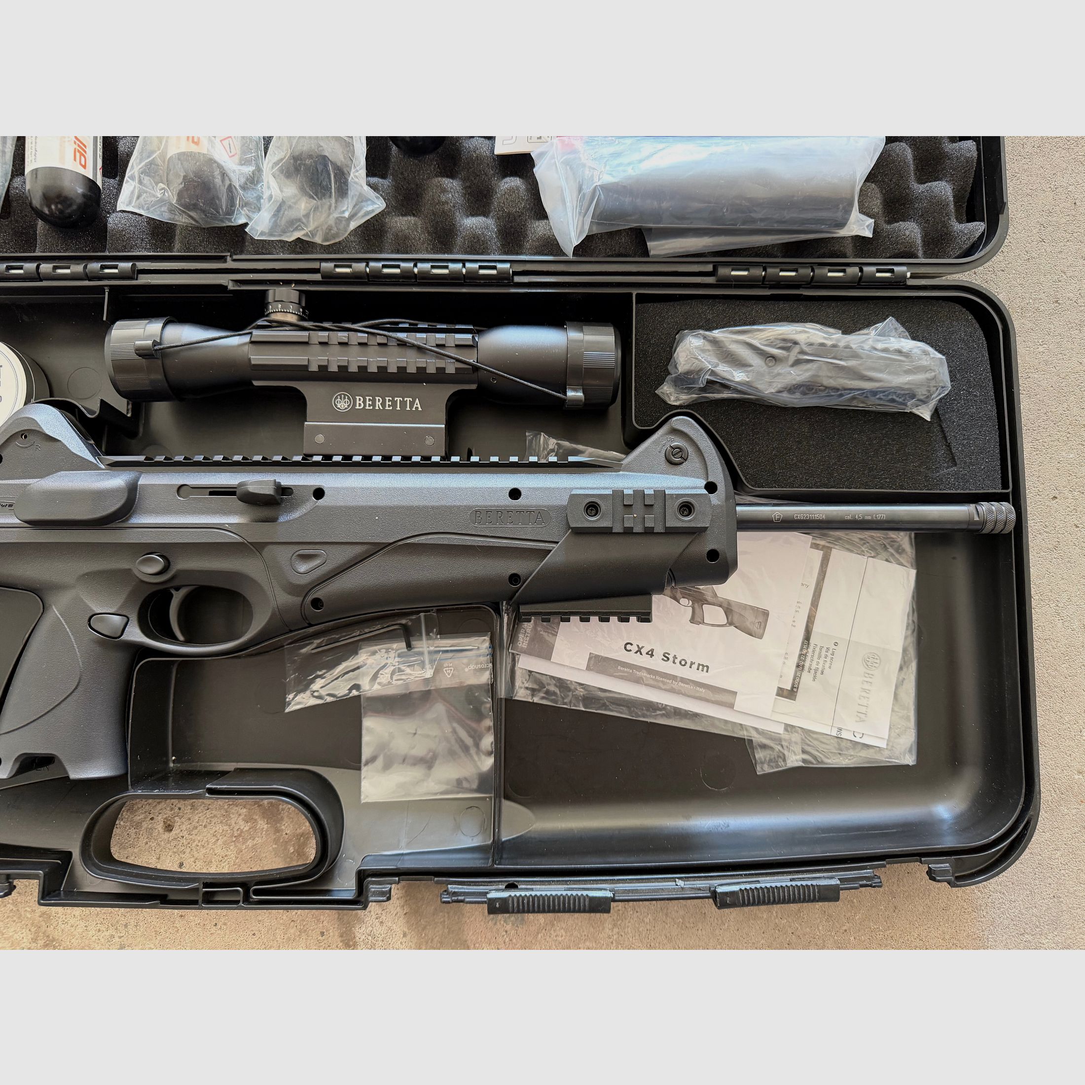 Beretta Cx4 Storm XT BLK 4,5 mm (.177) P CO2 < 7,5 J 30R