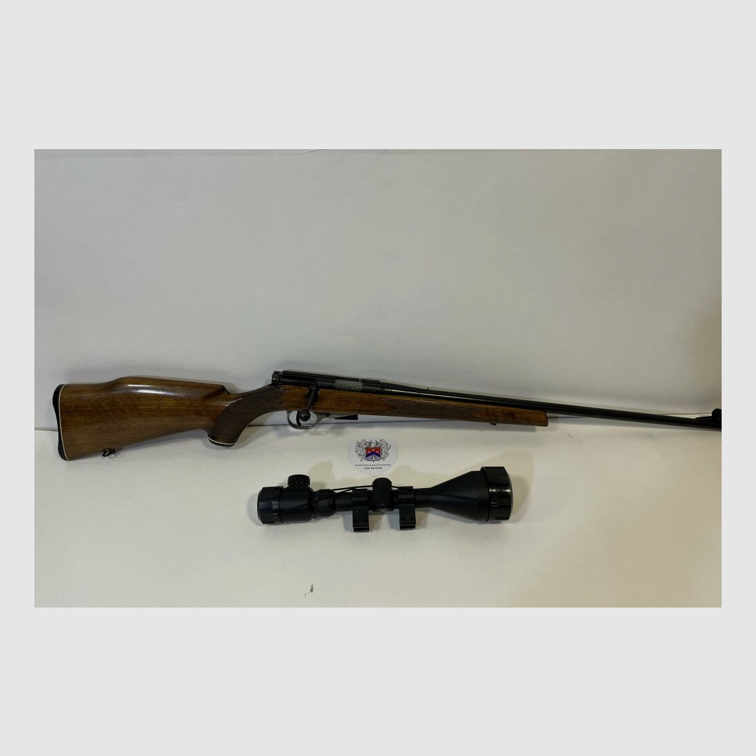 Unique Modell T Dioptra im Kaliber 22 Magnum Sehr Selten. Unique Modell. Dioptra, Jagdrepetierer, Kaliber 22Magnum