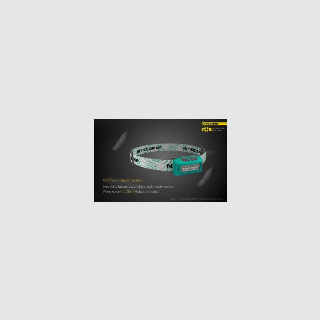 Nitecore NU10CRI Hoofdlamp 115 lumen Groen, afbeelding 6 van 22