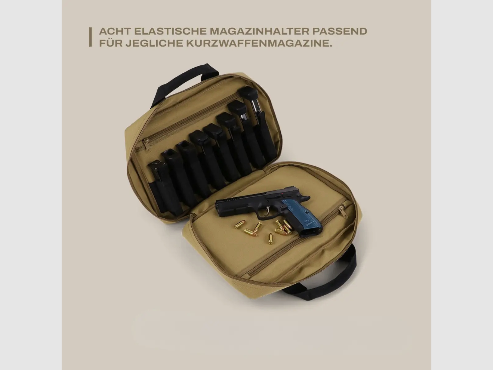 Winter Pistol Bag Dune