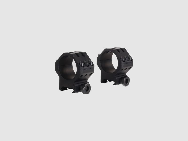 Weaver Tactical 6-Hole Picatinny-Style Ringe matt schwarz 30mm medium, BH 9,4mm