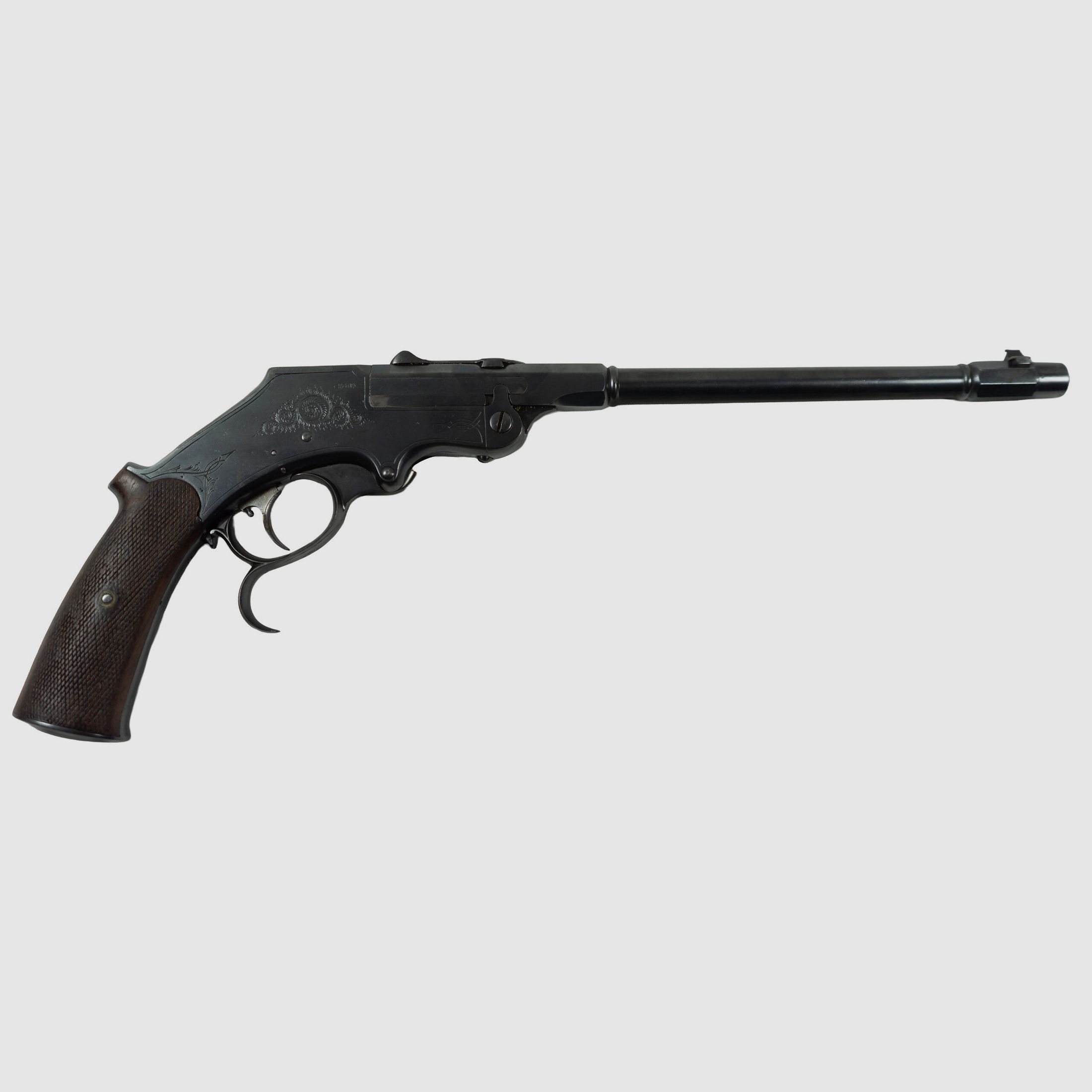 Scheibenpistole Langenhan Modell 1893 – .22 l.r., Bild 1 von 3