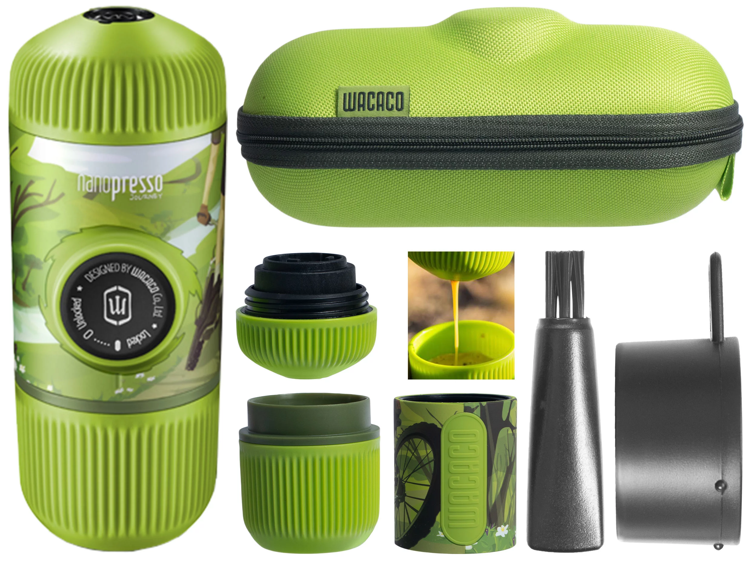 Podróżny ekspres Wacaco Nanopresso Spring Run z etui, zdjęcie 4 z 24