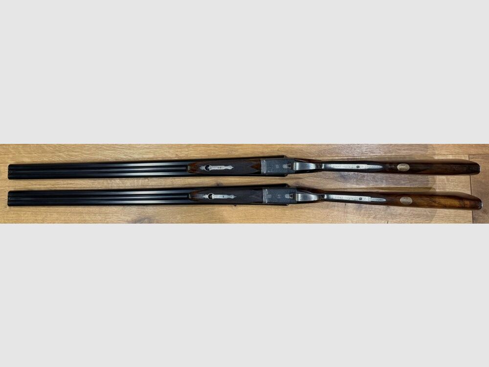 Westley Richards & Co. historical shotgun pair cal. 12/65 with ejectors