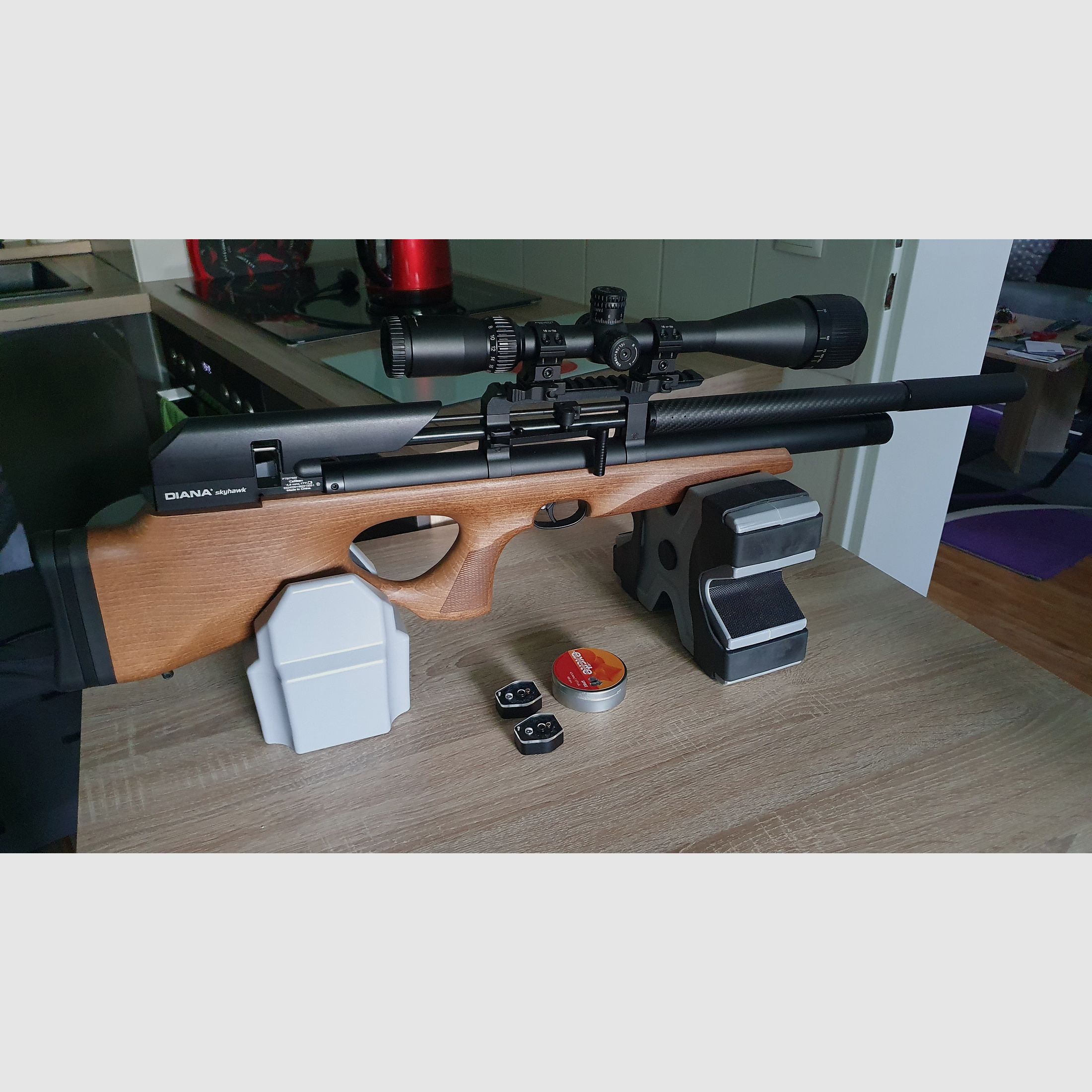 Diana Skyhawk Gen 2 con accesorios