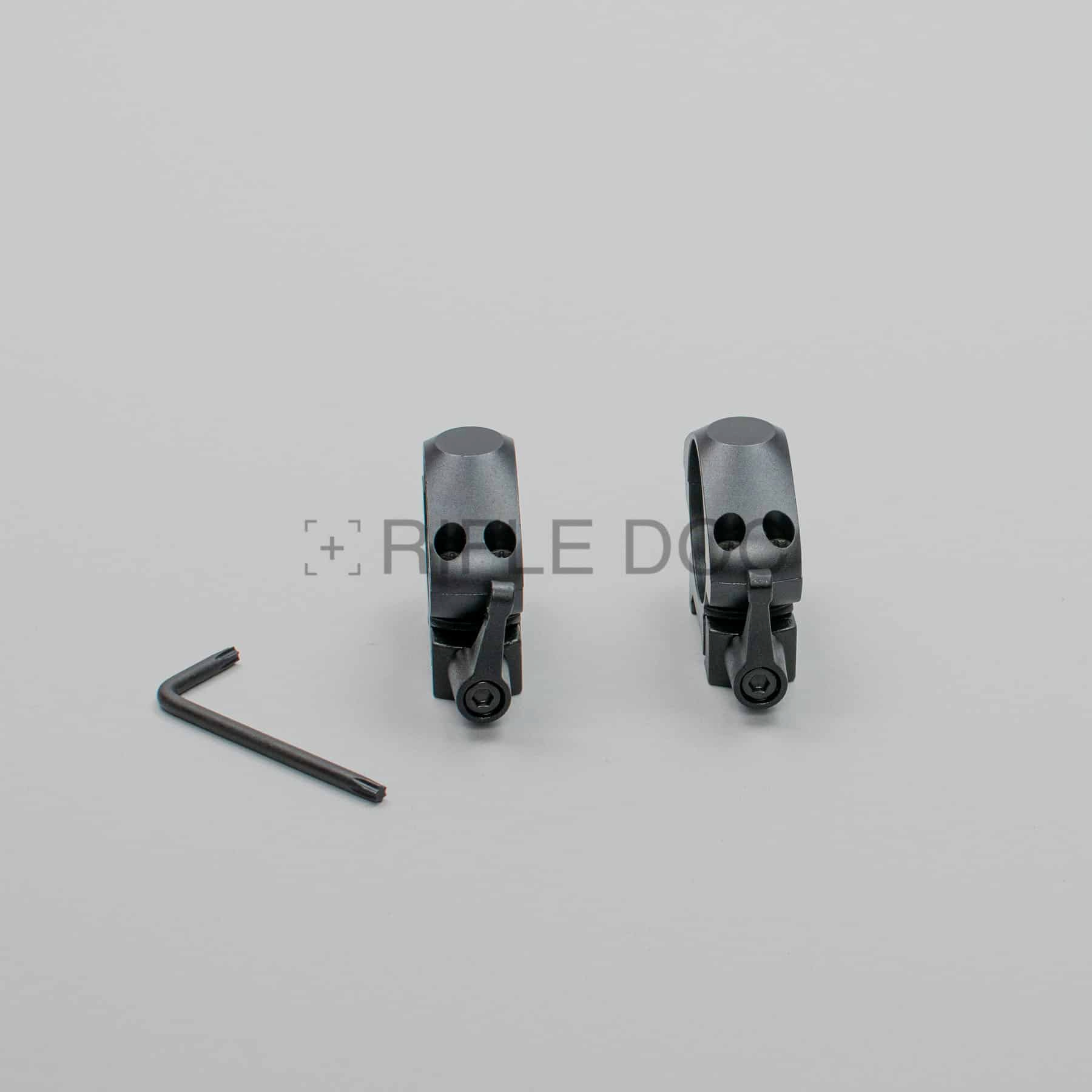 Stahlmontage Low Profile | 30mm Durchmesser 2-fach verschraubt