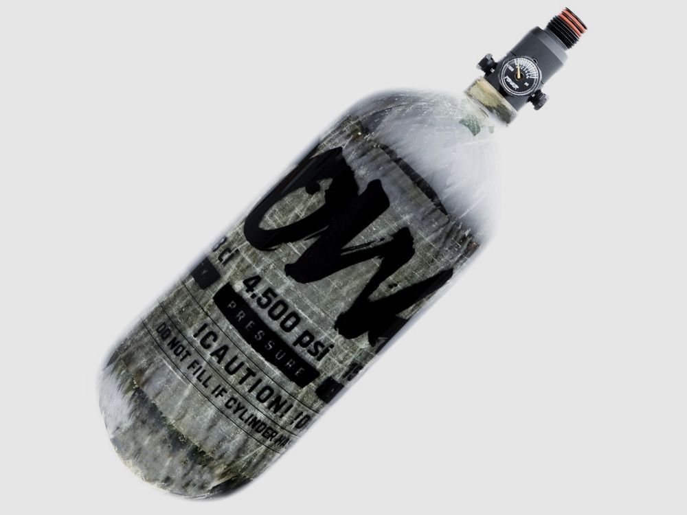 PowAir CARBON Series 15L / 88ci Paintball HP System 300 Bar