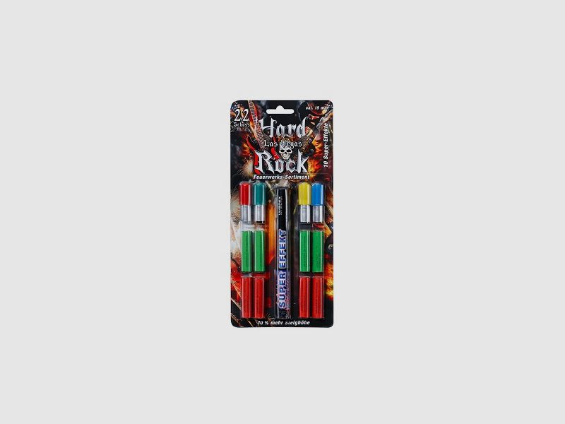 Umarex Hard Rock Las Vegas Signalsterne - 22 Stück Signalmunition