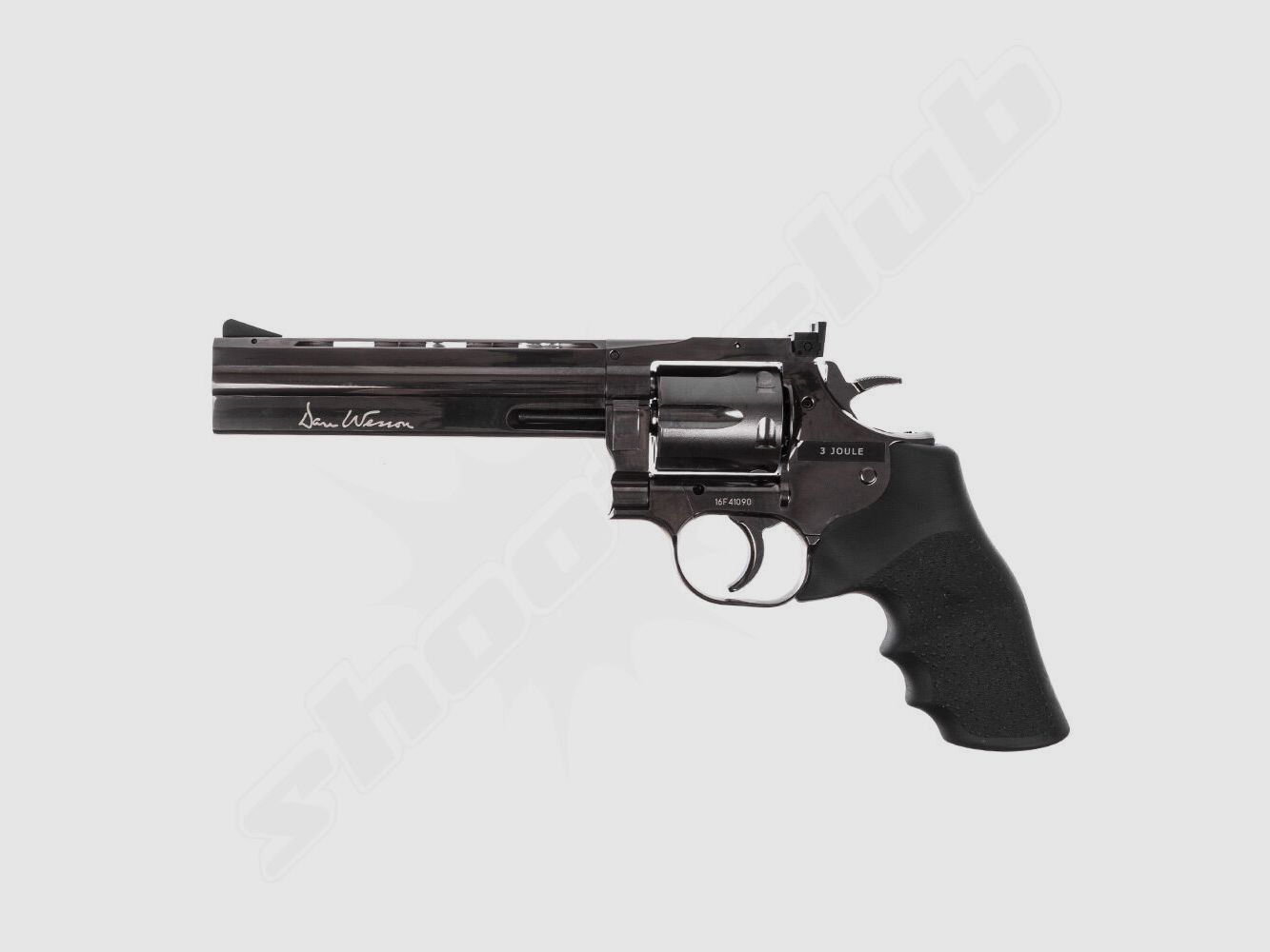 ASG	 CO2 Revolver Dan Wesson 715 6'' Kal. 4,5mm Stahlgrau Set