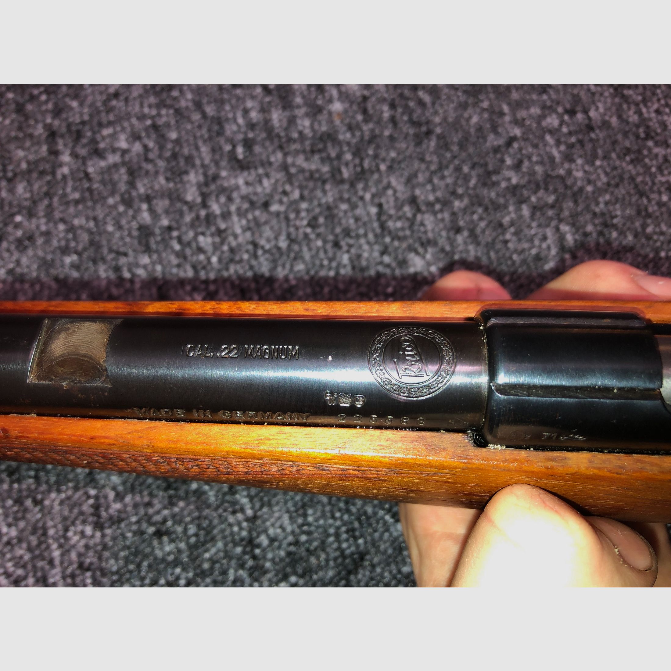 Rifle de repetición de guerra .22 Winchester Magnum Krico 22 Win. Mag. 22 WMR