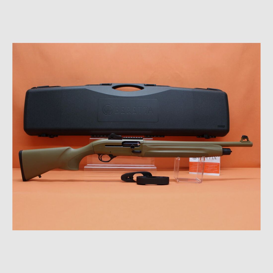 Beretta Ha.Flinte 12/76 Beretta 1301 TACTICAL FDE Sand 18.5" barrel OCHP interchangeable choke/ Picatinny/ Ghost-Ring