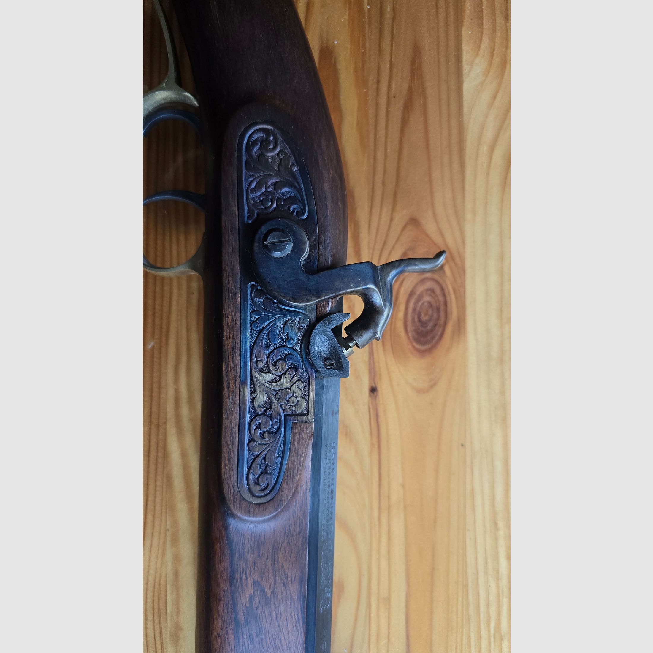 Davide Pedersoli Voorlader Geweer Hawken Doel Cal. 45