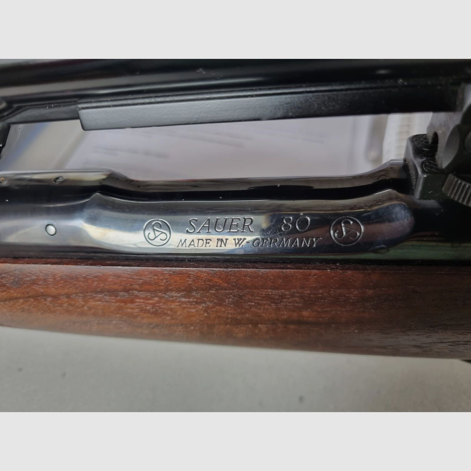 Büchse  Sauer & Sohn  7x64, mit Glas