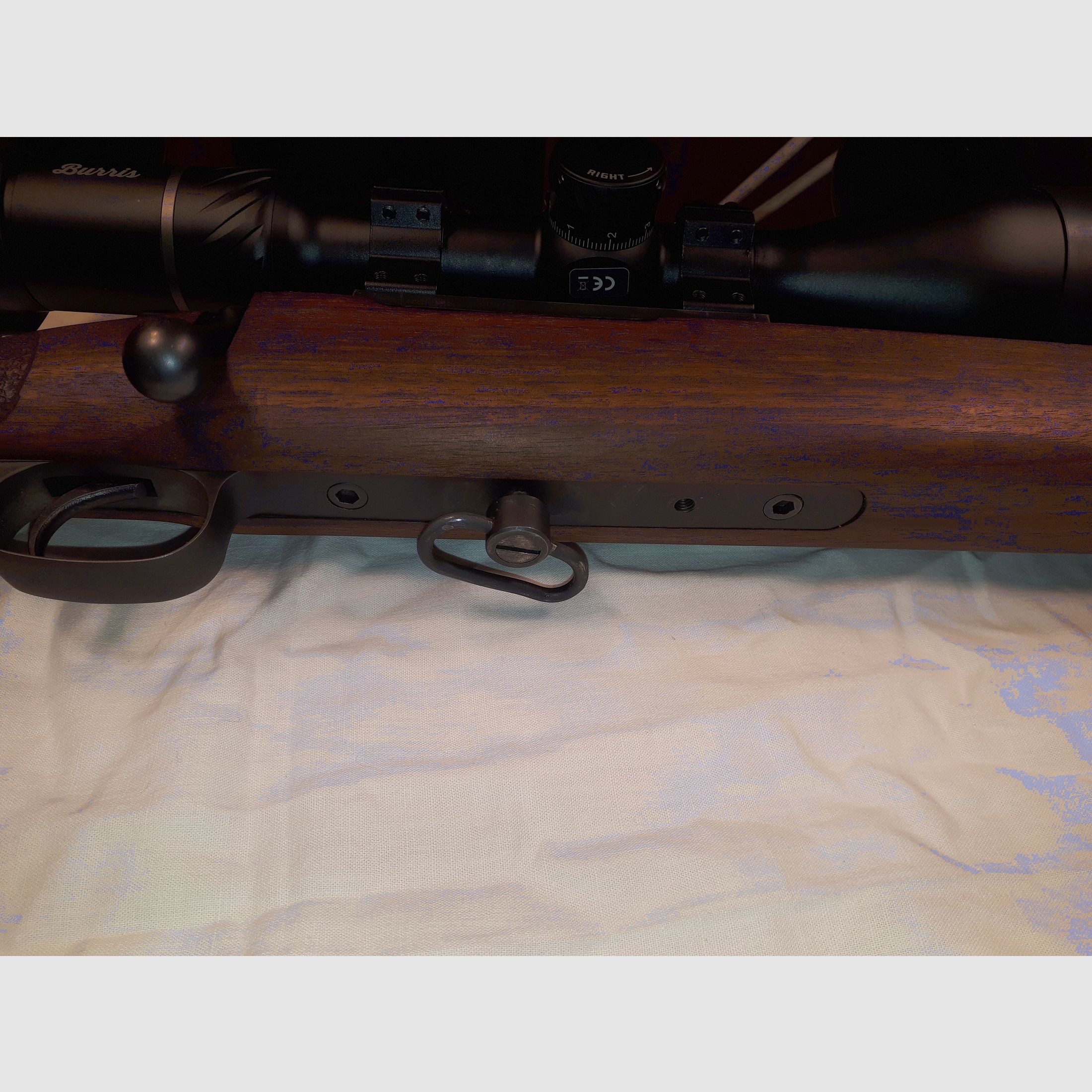 Musgrave Field Target Gewehr mit ZF und Diopter.