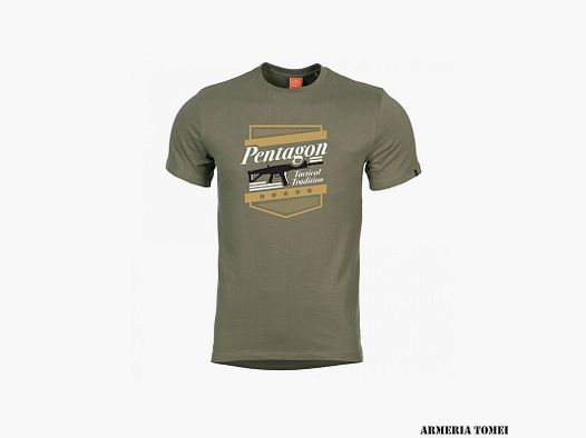T-SHIRT – PENTAGON – AGERON ACR OLIVE