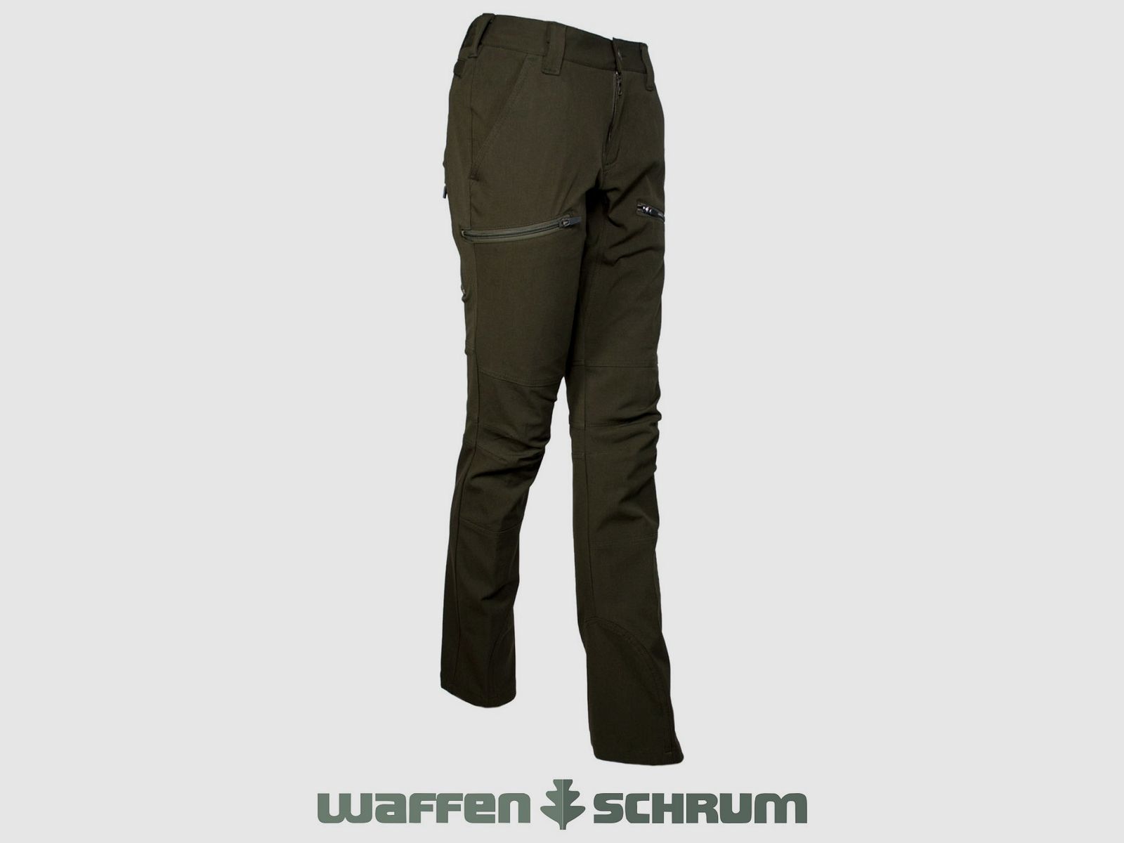 Hubertus Jagdhose Stretch Emma Oliv/Braun