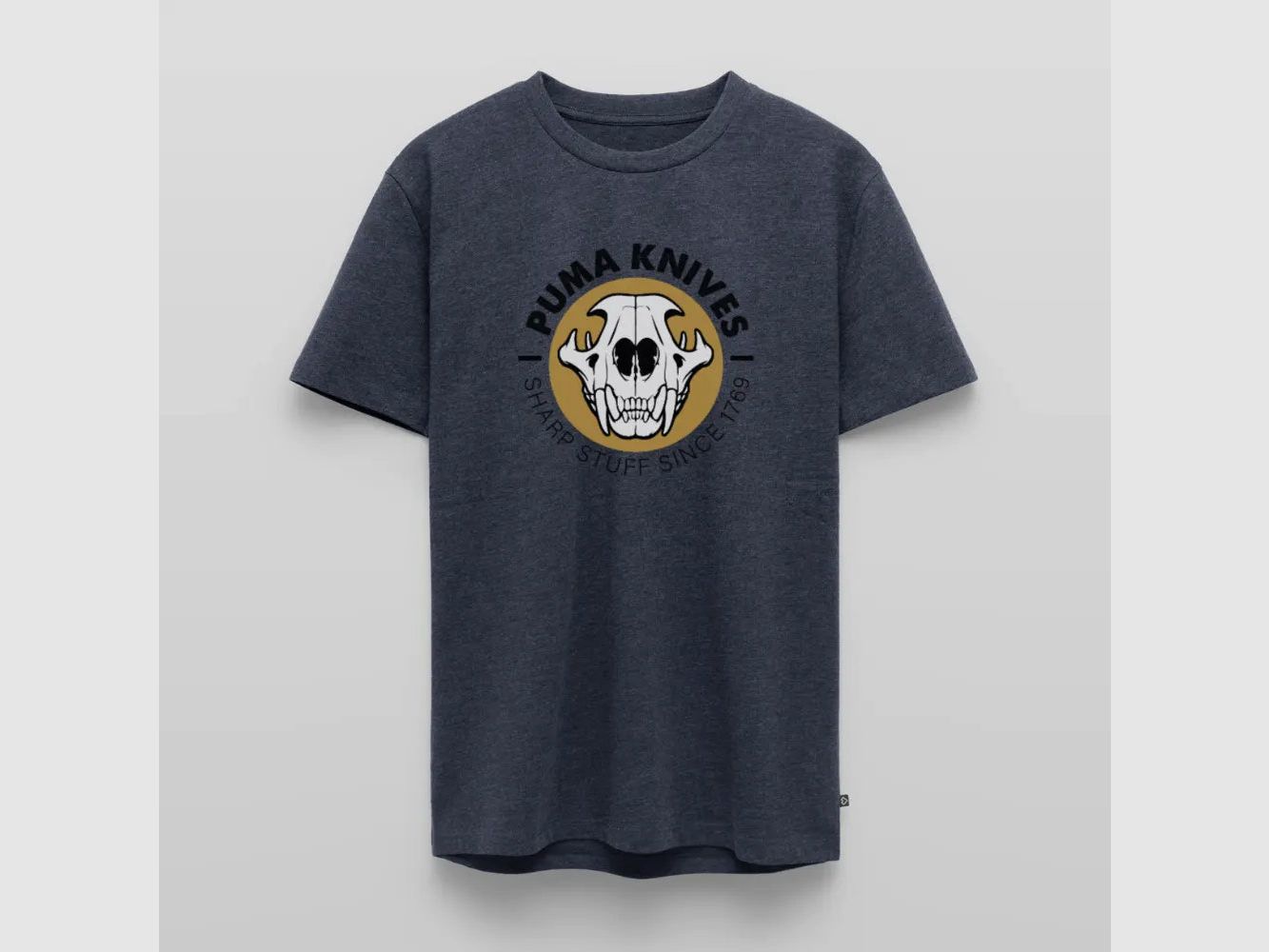 PUMA Men’s Premium T-Shirt "Skull Frontal Sharp Stuff"