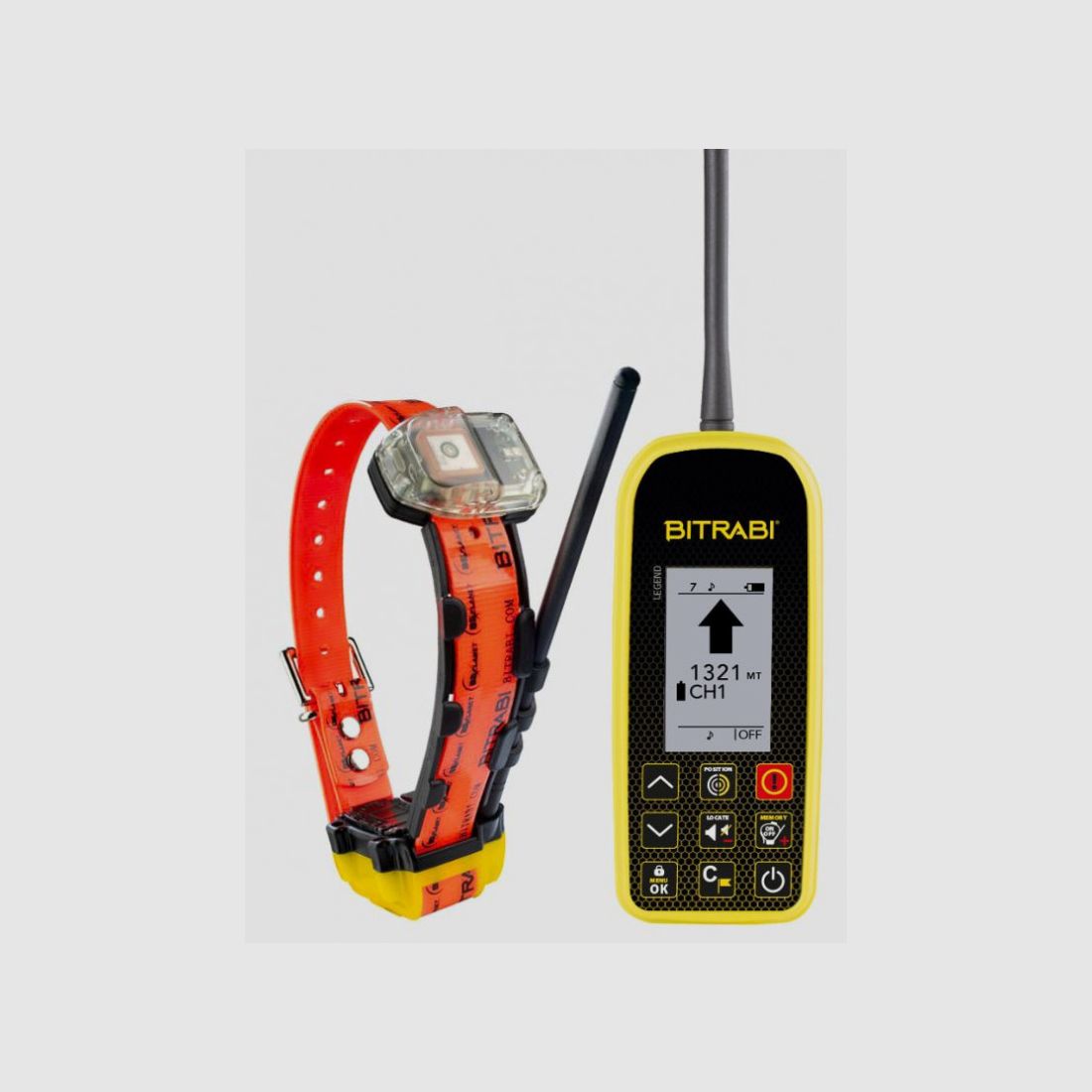 Kit Halsband MITO 5100 und Handgerät BS PLANET 103 LEGEND mit Bluetooth und Beeper Art. BTB5100BTLEGEND-B BITRABI, Bild 3 von 3