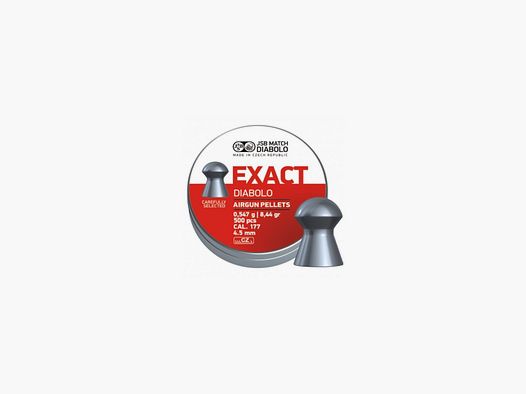 JSB EXACT DIABOLO 4,51 MM 0,547GR 500UD