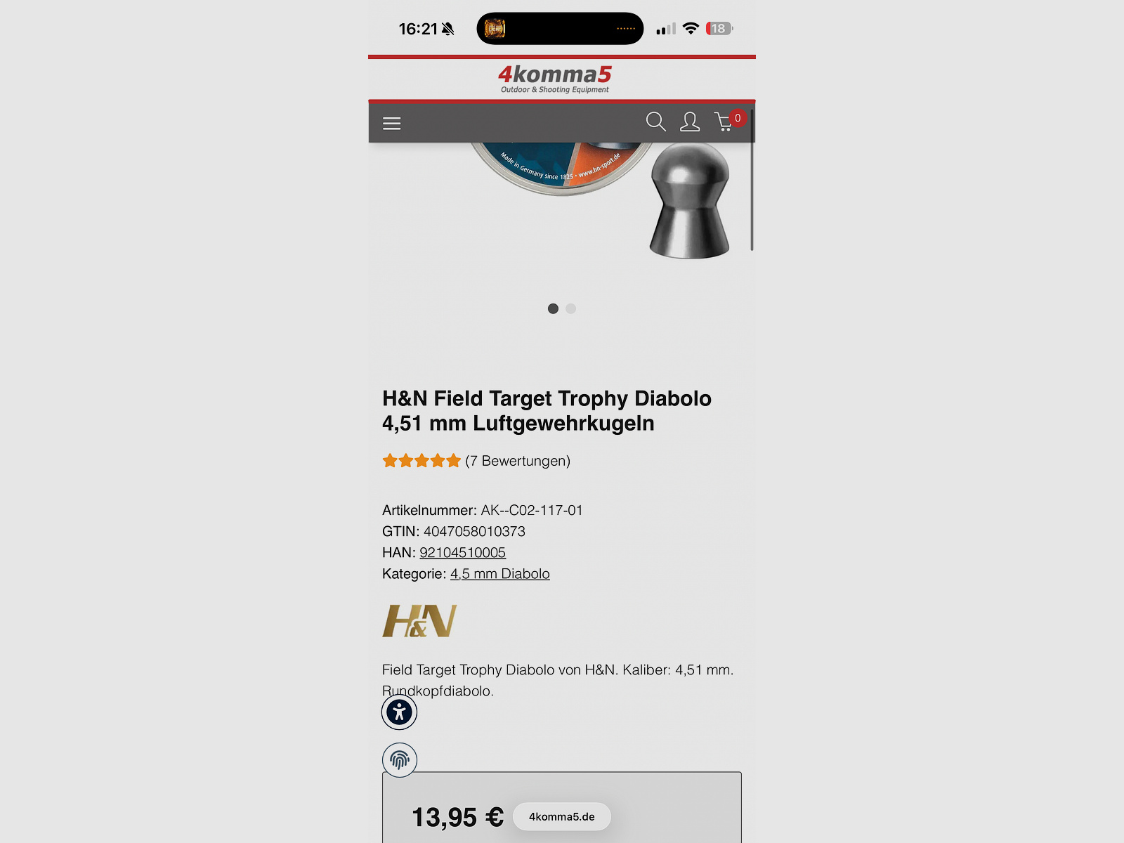 Diana Stormrider carabina de aire comprimido + Nikki Stirling 4-16x50 + 2 cargadores + mucha munición