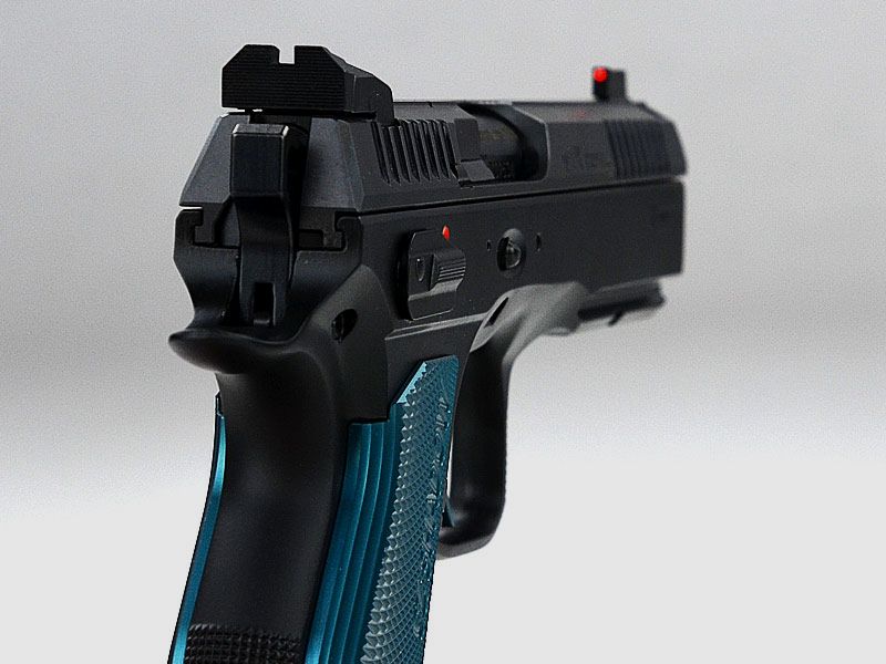 CZ Shadow 2, Negro-Azul