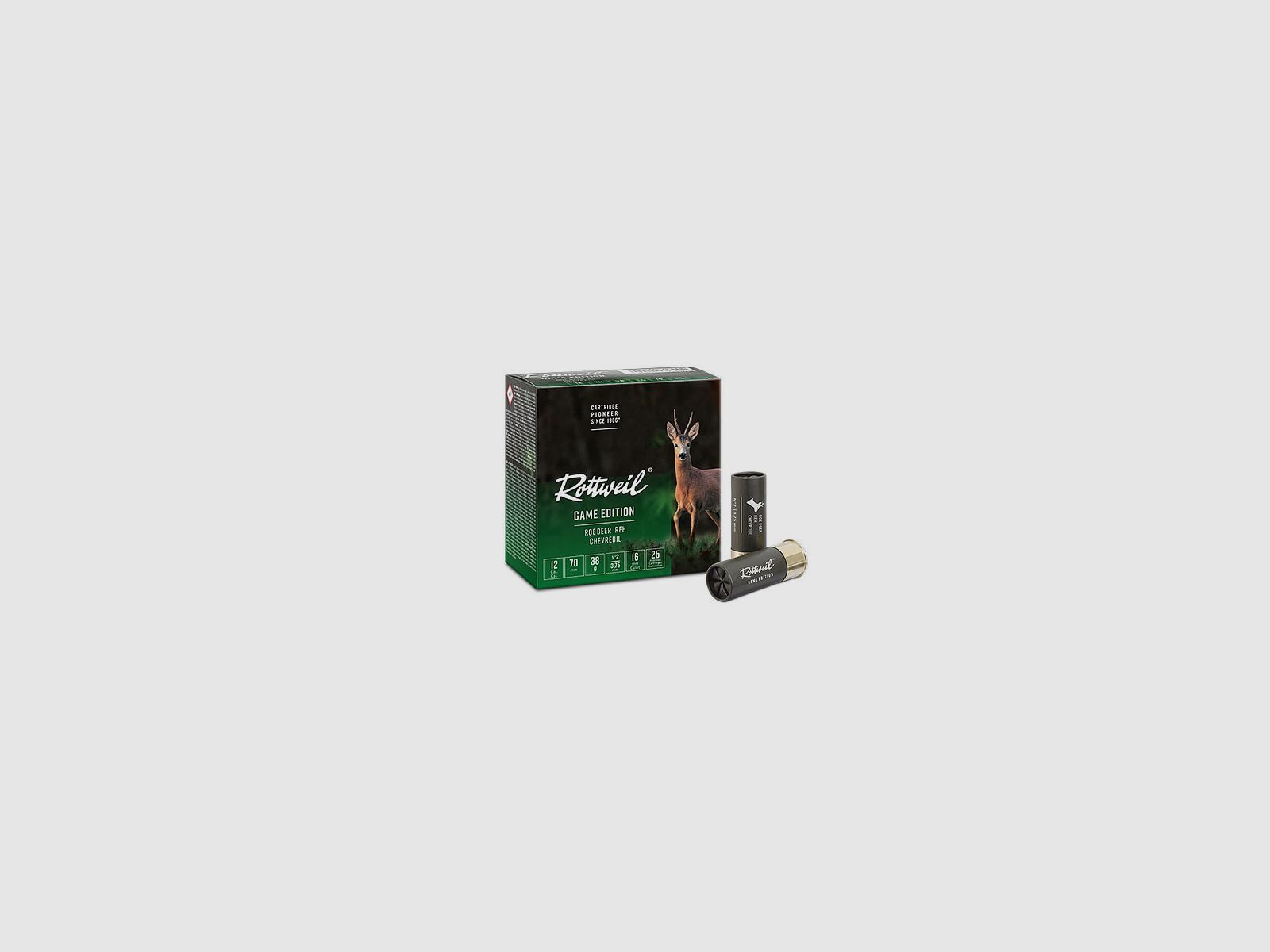 Rottweil Game Edition Reh - 12/70 - No. 3 - 3.75mm - 38g