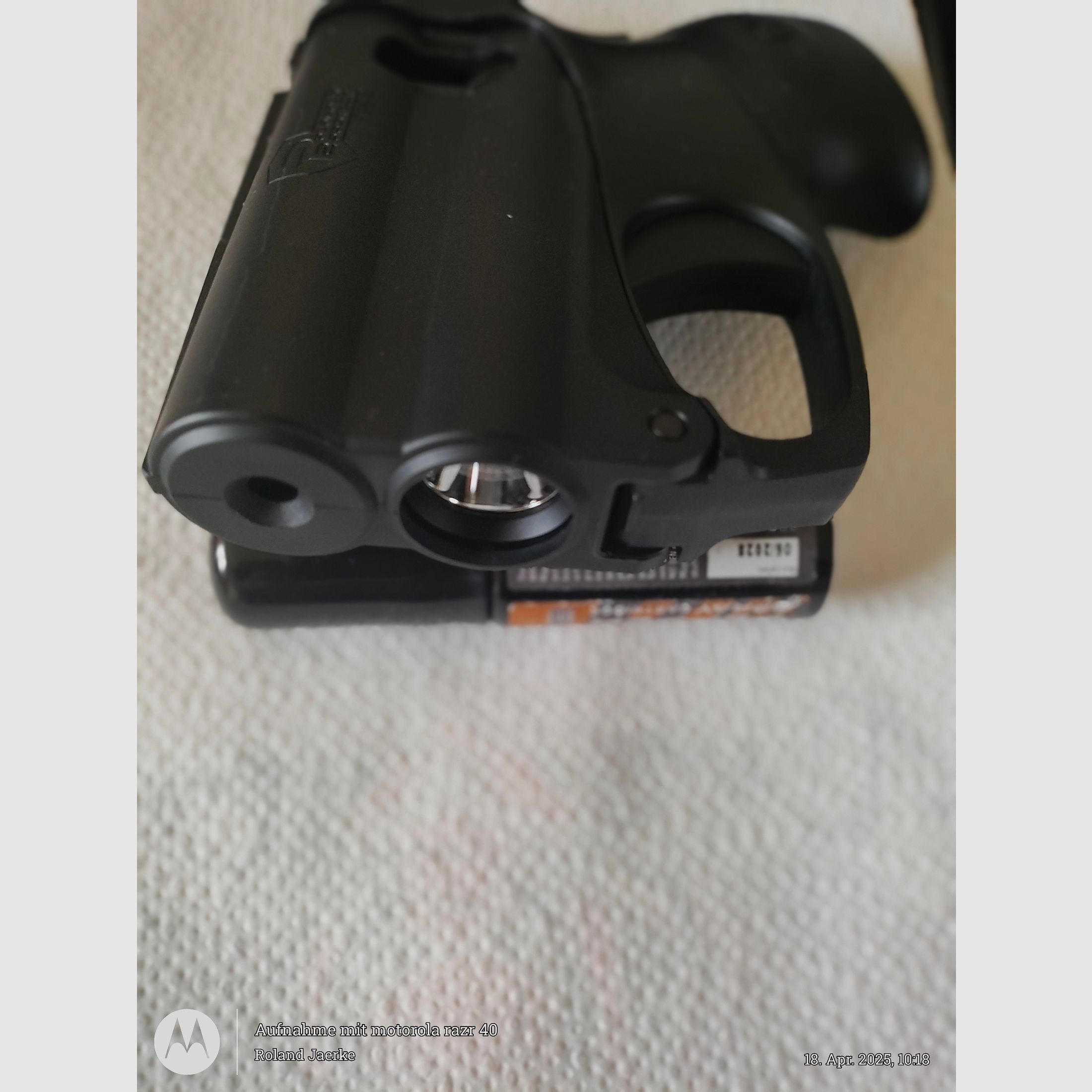 Tierabwehr Pistole, Pfefferspray mit Licht, Personal Guard System 2, neu, ovp, inkl.  Zweiter Pfefferkartusche 