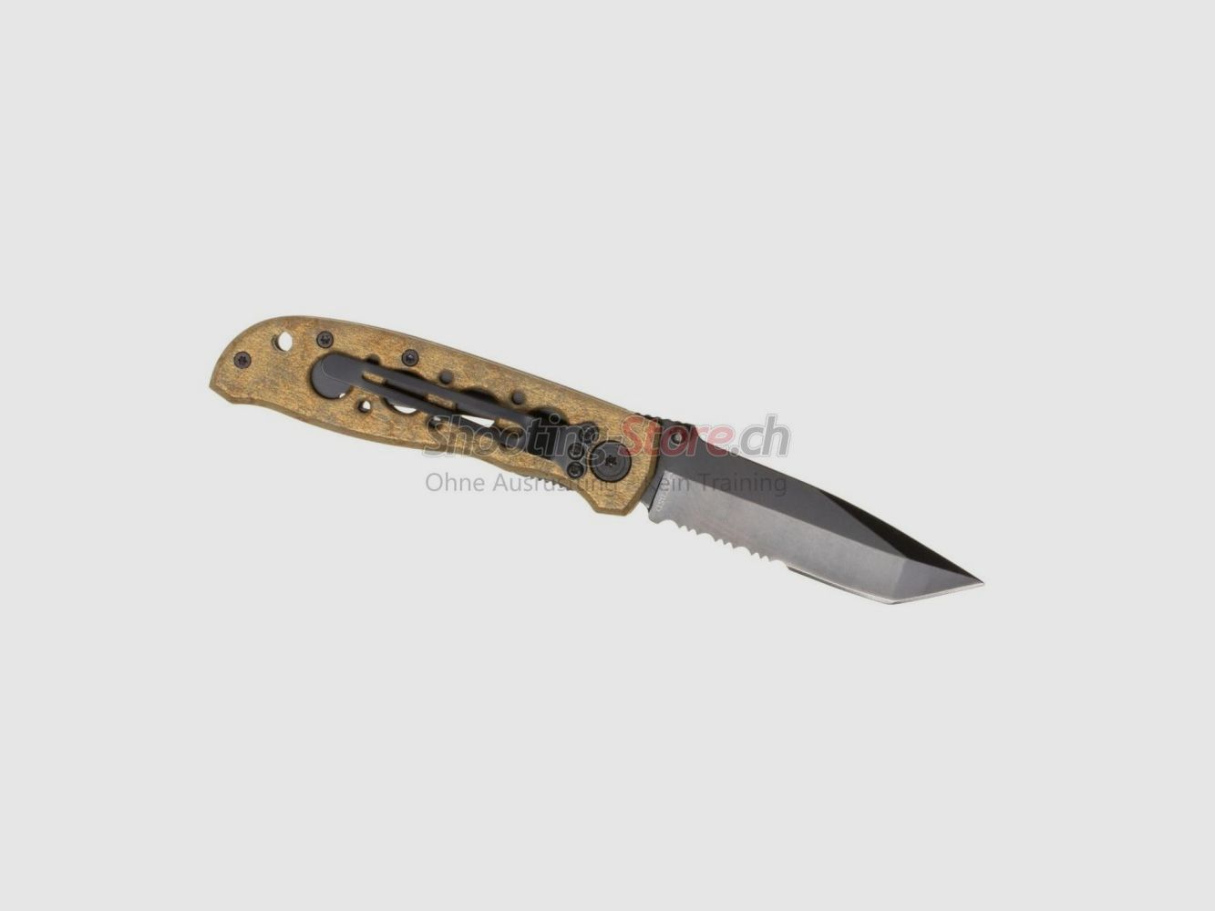 Smith & Wesson Extreme Ops CK5TBSD Serrated Tanto Folder Desert