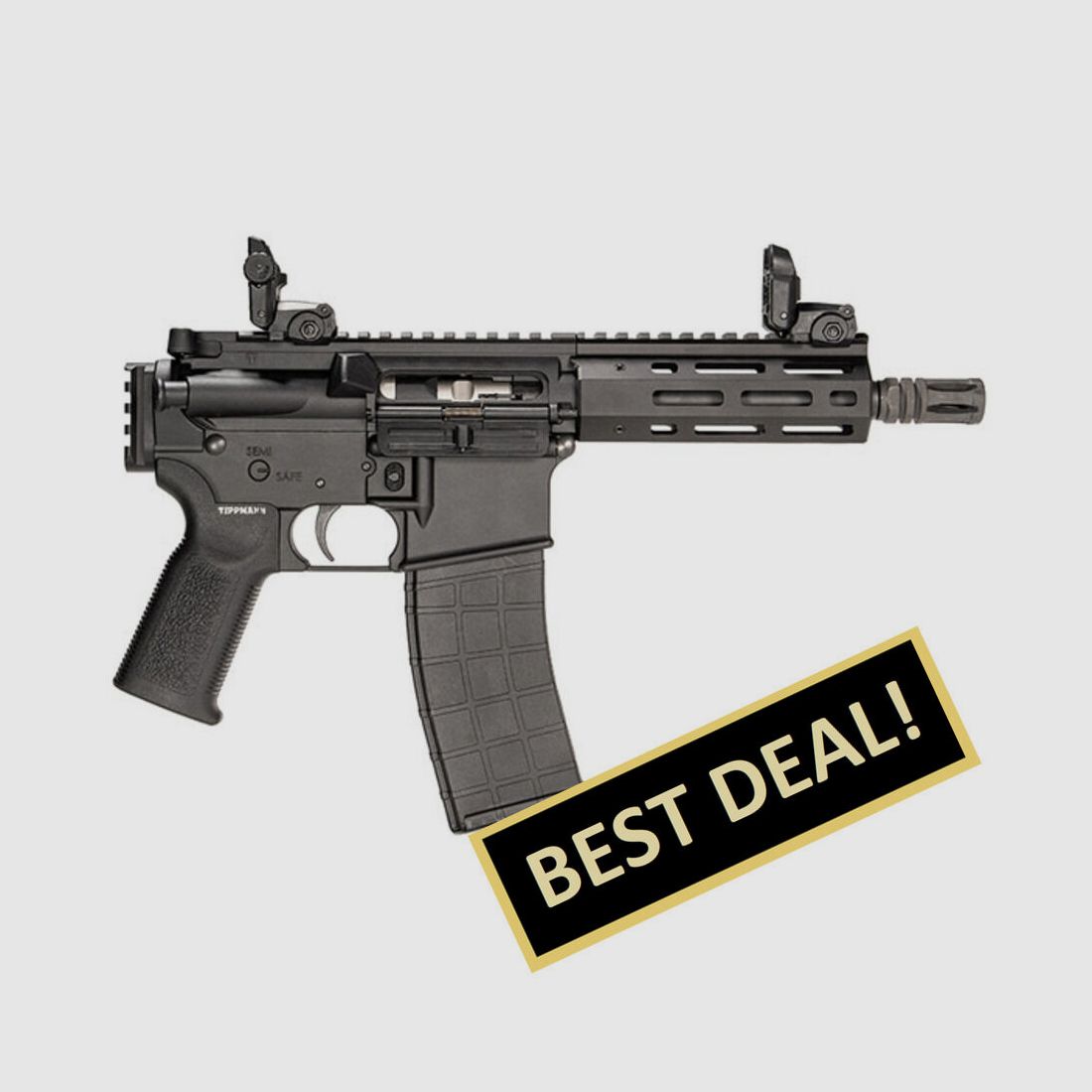 Tippmann M4-22 ELITE MICRO COMPACT PISTOLET .22 LR 7"/18CM M-LOK CZARNY