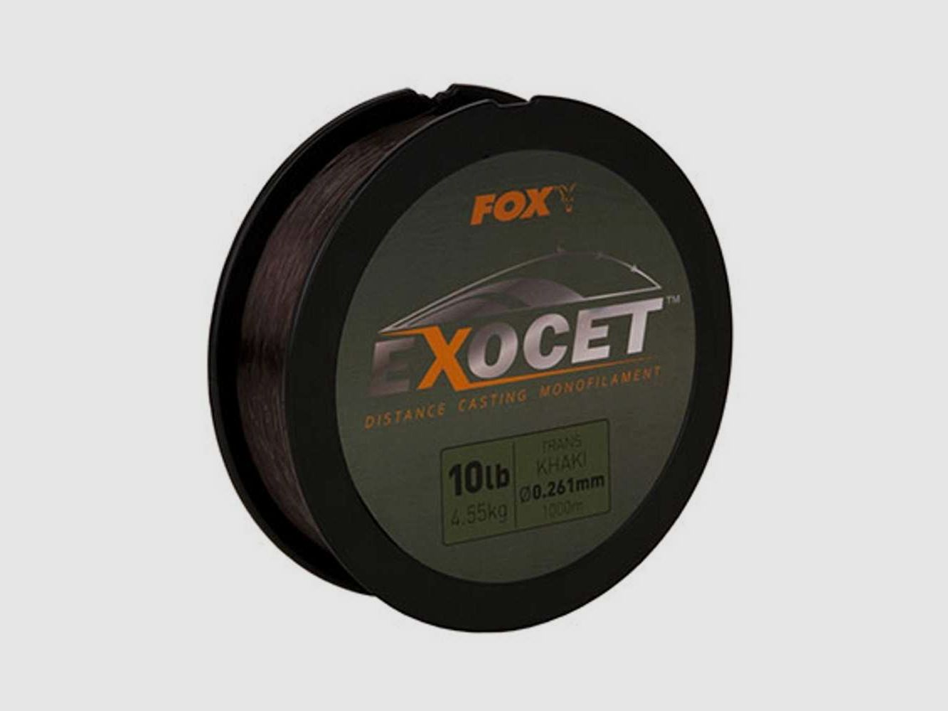 Monofilament Exocet trans khaki Fox, image 1 sur 2