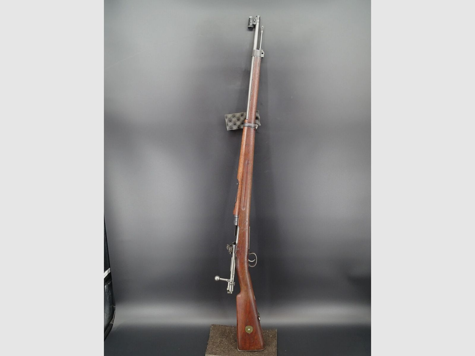 Carl Gustafs Stad Zweedse Mauser M96 kaliber 6,5x55 BJ 1917 met diopter M96 met originele diopter