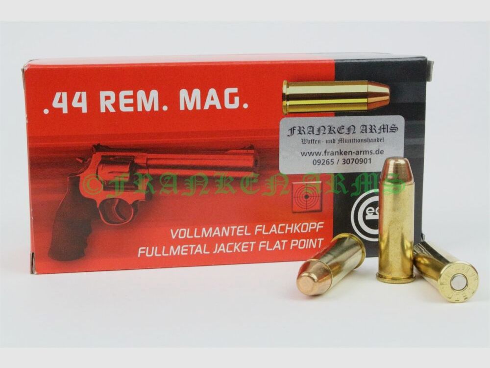 GECO .44 Mag. VM-FK 230gr. 14,9g 50 Stück Staffelpreise