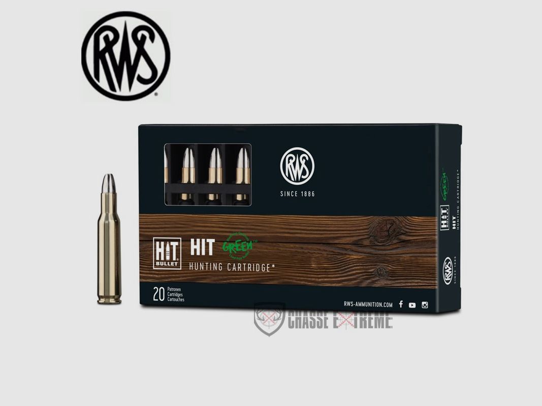 20 Cartucce RWS Cal 223 Rem 53gr HIT