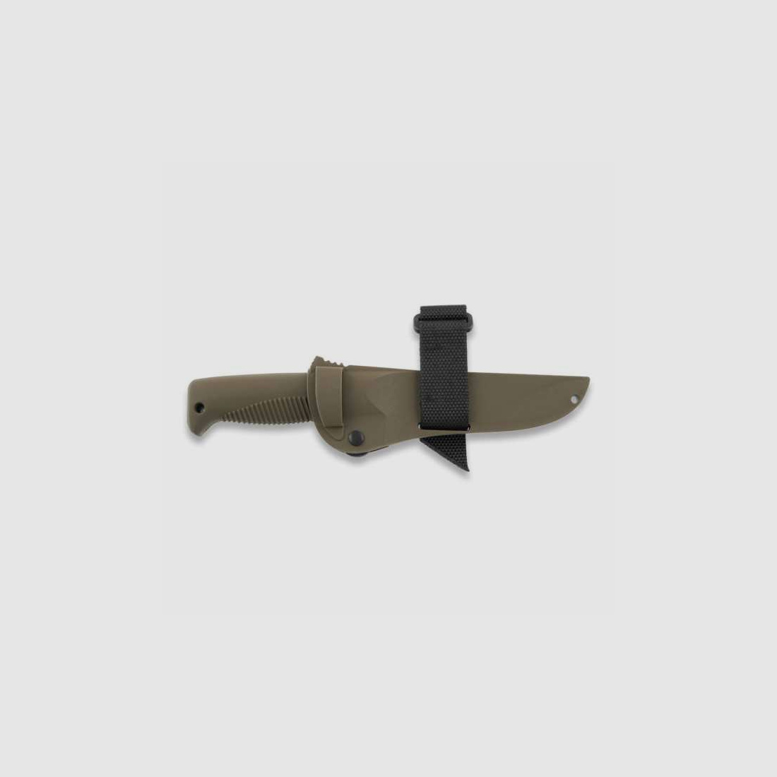 Peltonen Knives M07 Ranger Puukko Sissipuukko FJP121 PTFE Beschichtung Kunststoffscheide braun FDE