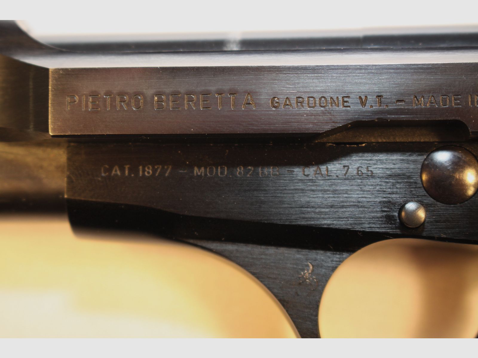 Beretta Model 82 BB en calibre 7,65 Browning.