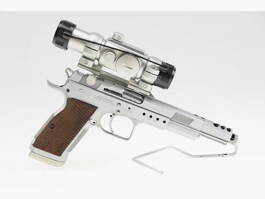Tanfoglio Gold Custom 38 super met hybride compensator