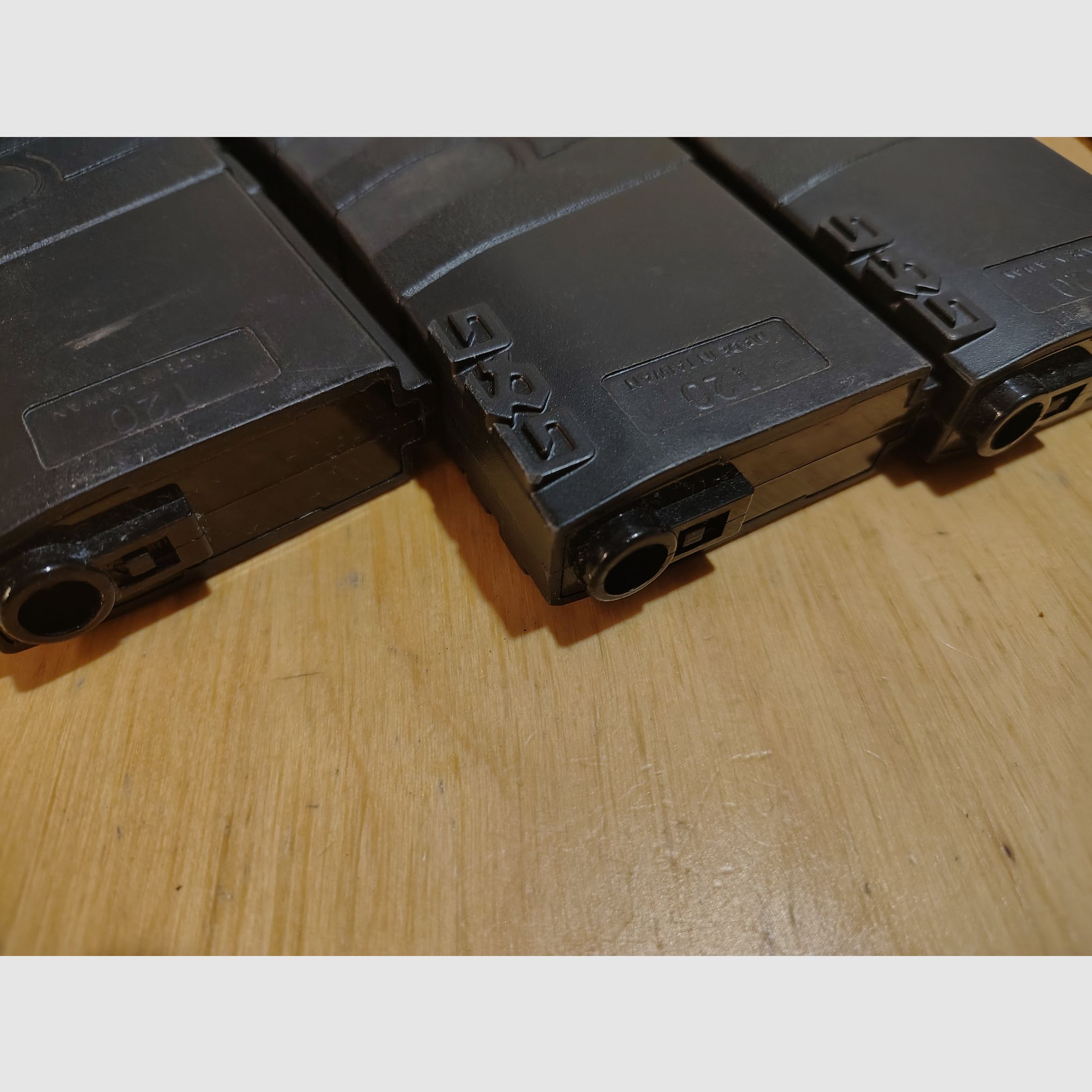 3x G&G M4 / M16 Mid-Cap Magazine – 120 disparos – ¡Estado impecable!