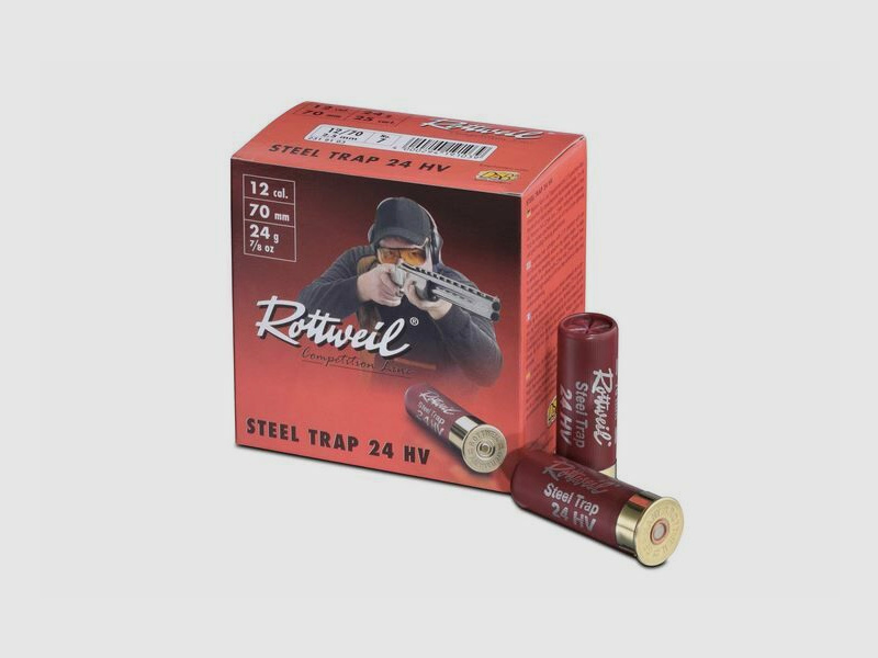 Rottweil Trap Acero Steel Sportschrot sin plomo Stahlschrot cantidad escalonada
