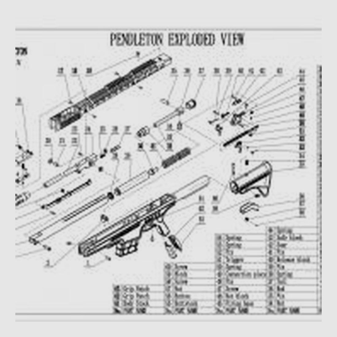 Feder für BO Manufacture Arms Quantico Pendleton 20J - Zuverlässigkeit und optimale Leistung, Bild 3 von 5