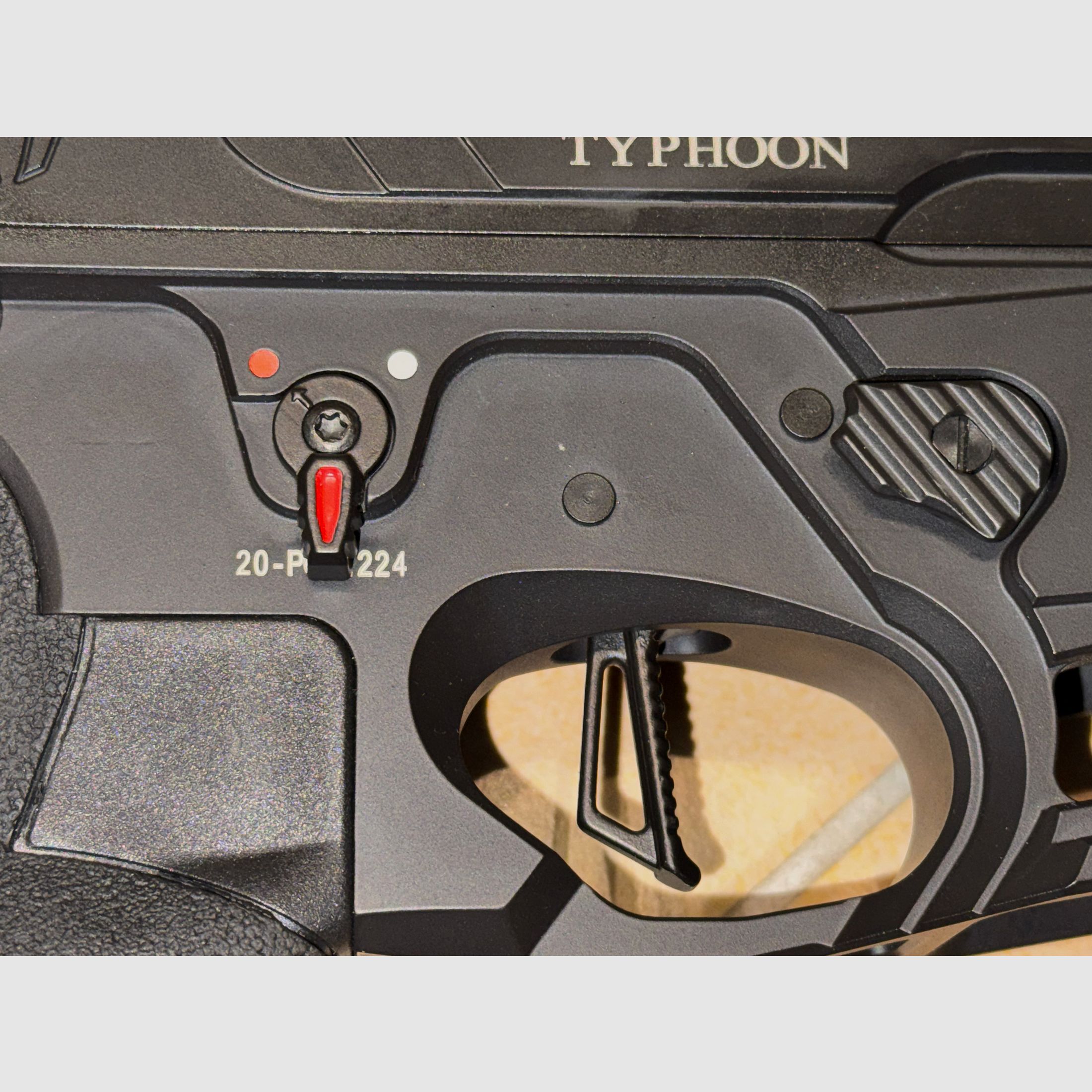 Typhoon F12 Maxi Black IPSC con Vortex Red Dot – come nuovo – max. 200–250 colpi