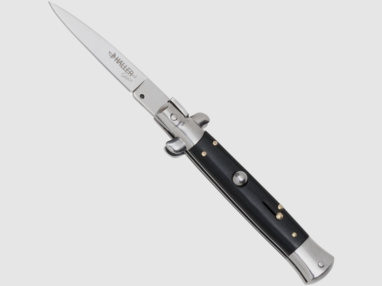 Coltello a molla Haller Select in acciaio 440 di alta qualità