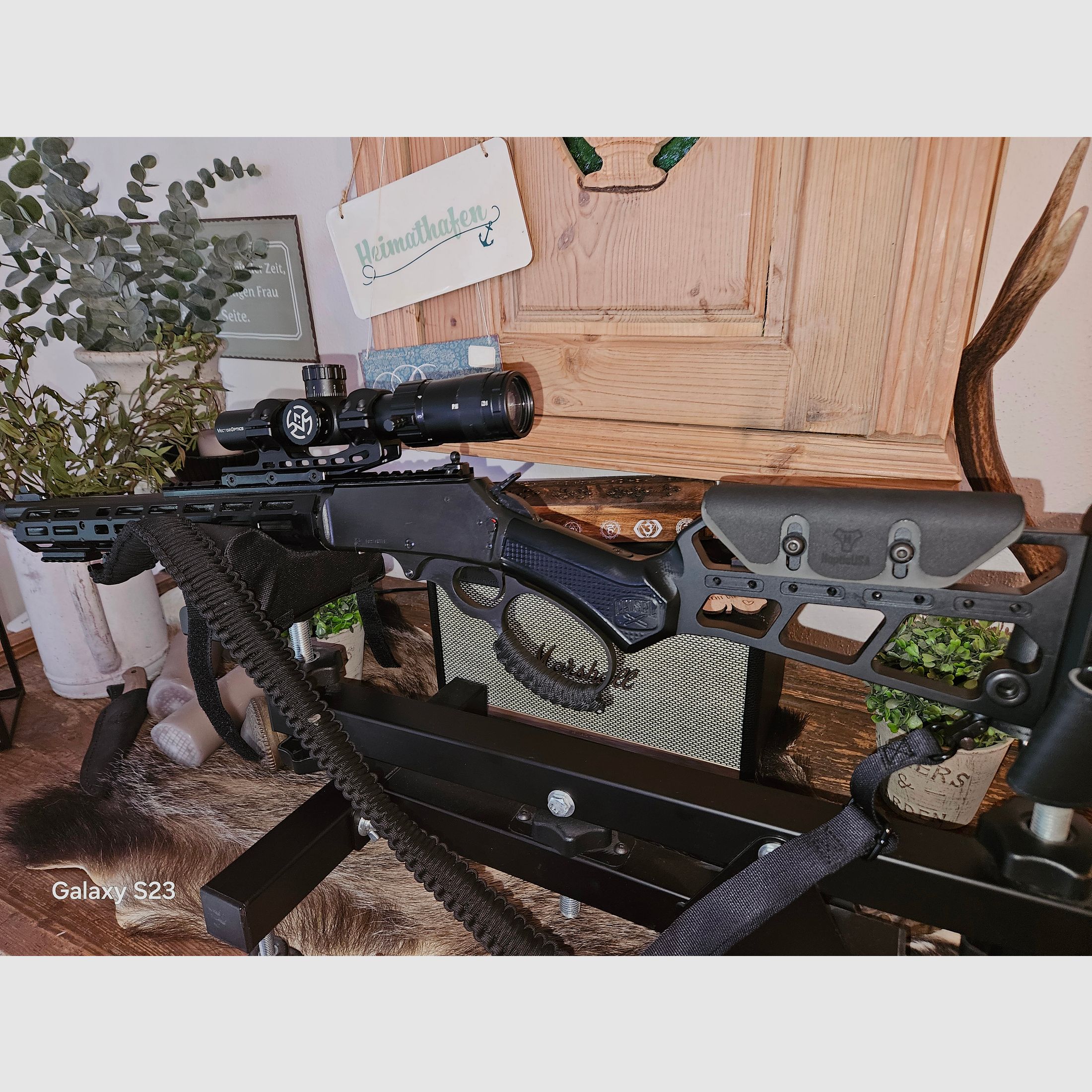 Marlin 45/70 " orig. Dark Series " voll getunt mit Orig. Zubehör  !