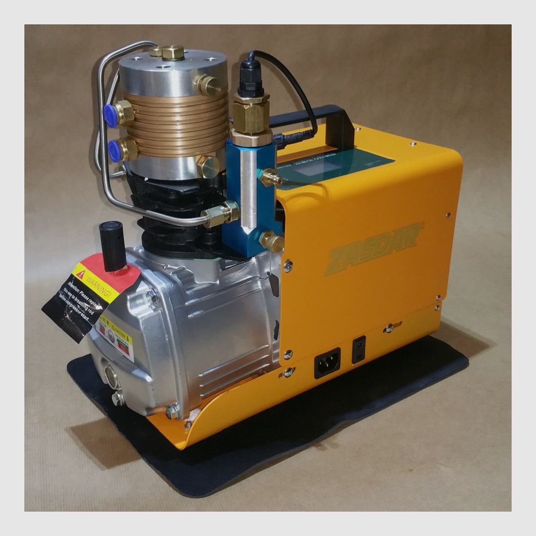 Compressore Digitale ZASDAR con arresto automatico 110/220v per PCP 300 Bar. (4500PSI/30MPH)