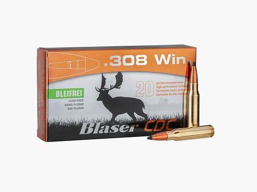 BLASER - Munition .308Win. CDC 10,4g/160grs.