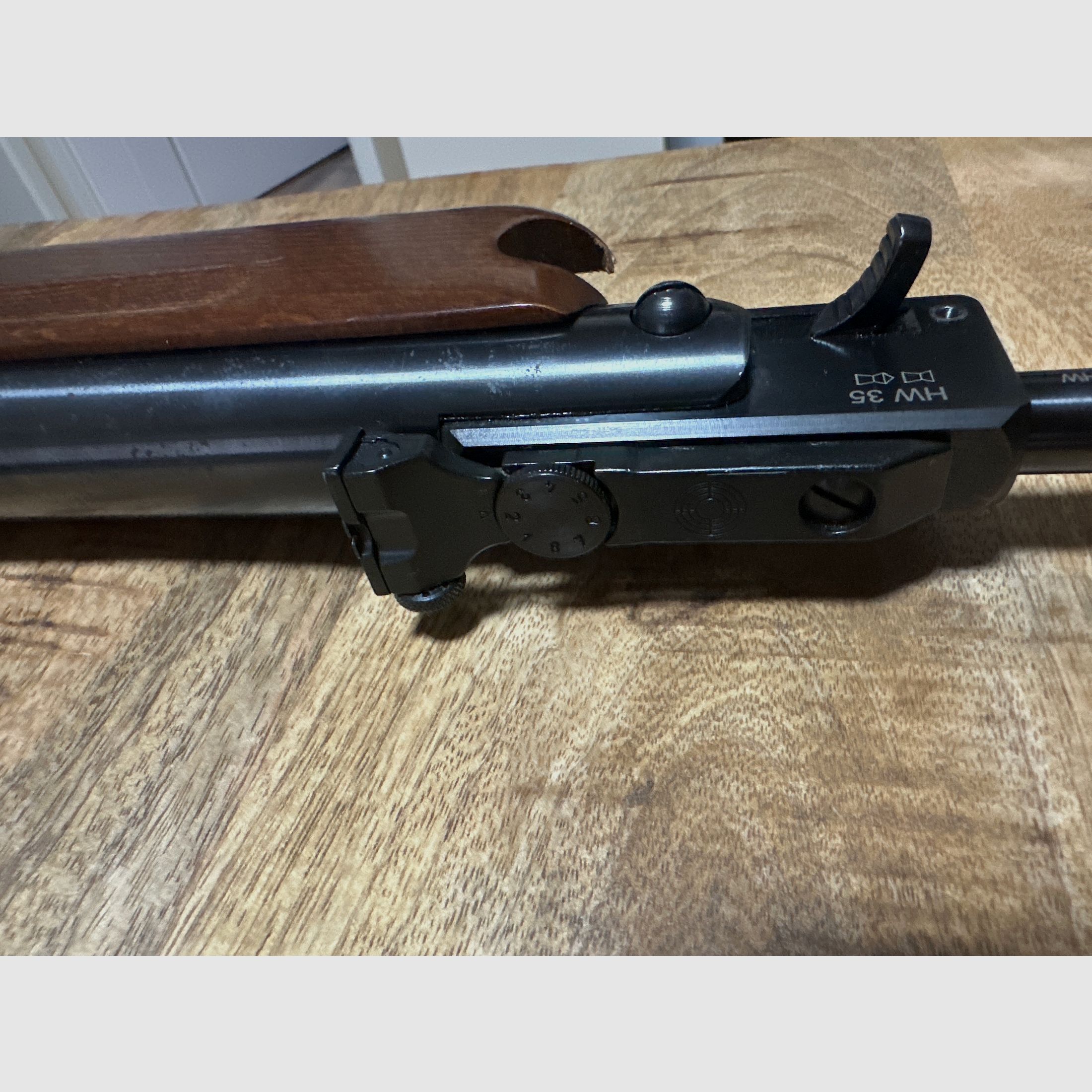 Weihrauch Luftgewehr HW 35 cal. 5,5 mm .22 mit F Kennzeichen 